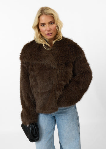 Freya™ | Faux fur jakke