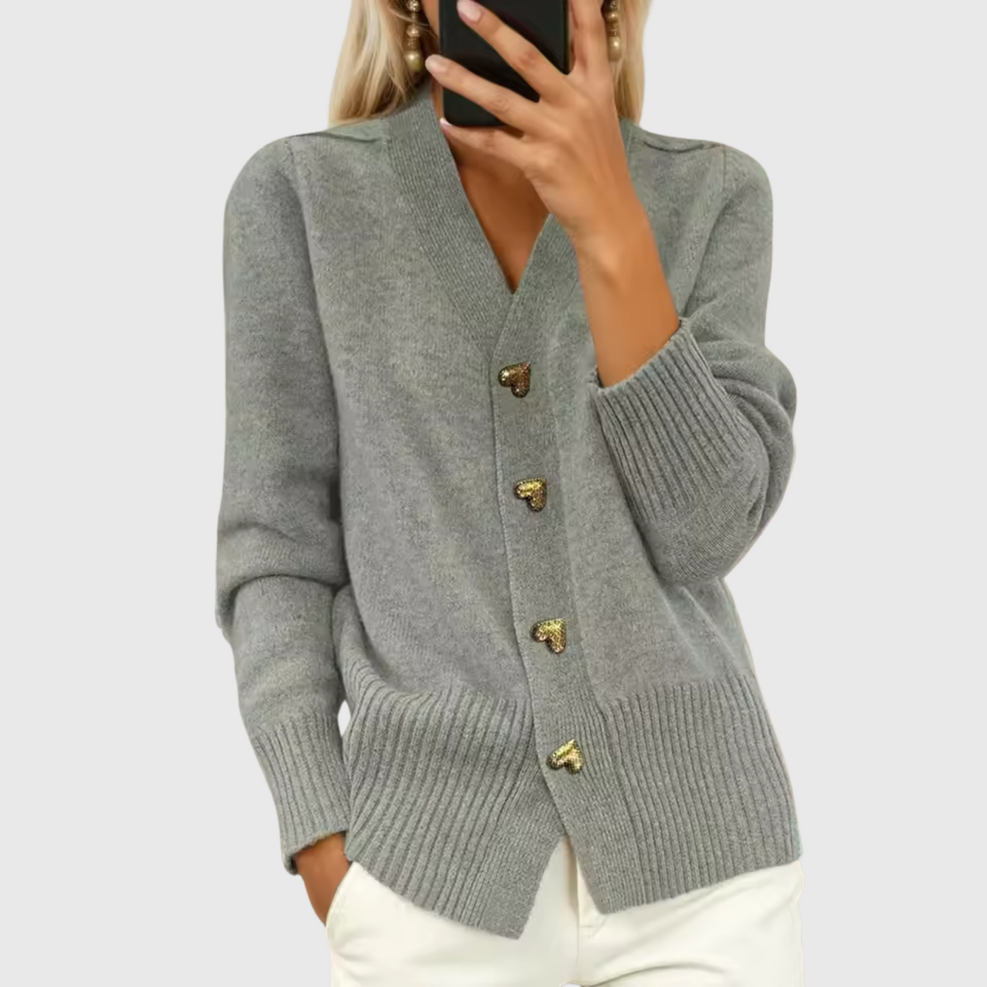 Agnethe™ | Elegant cardiganjakke