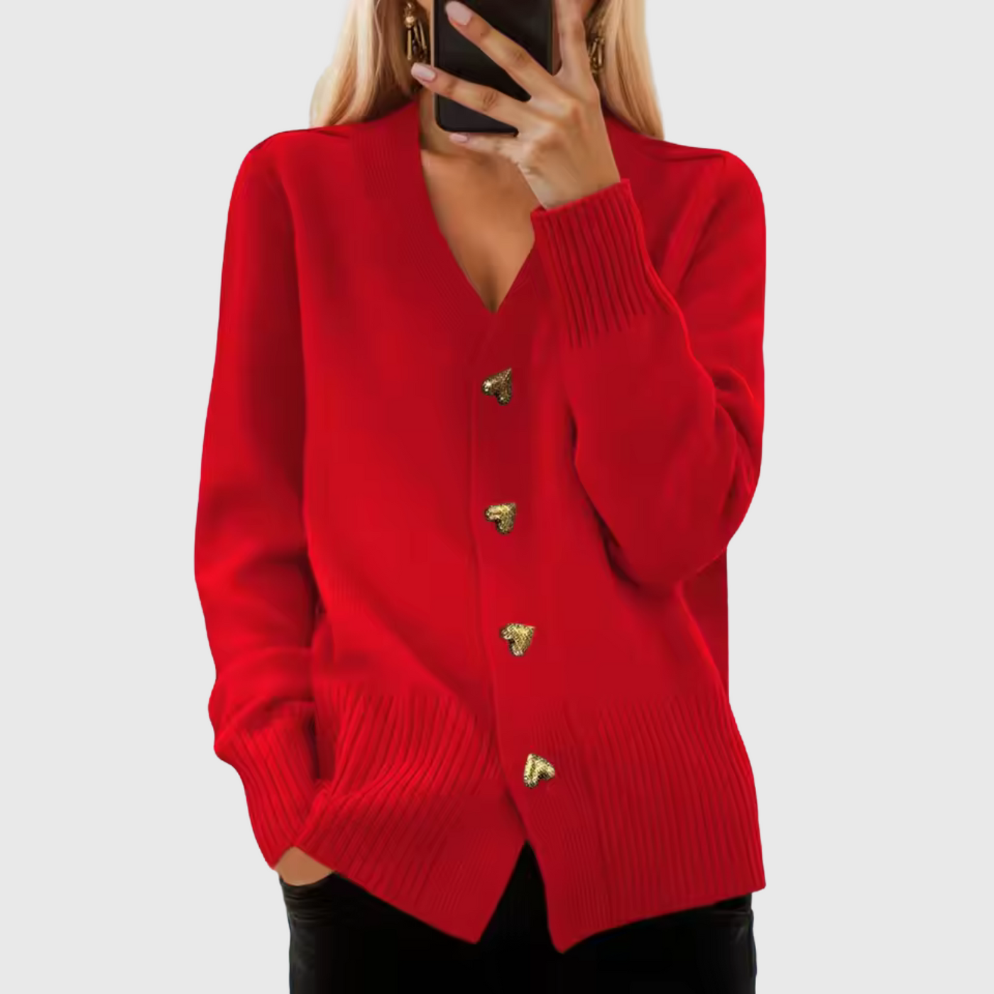 Agnethe™ | Elegant cardiganjakke