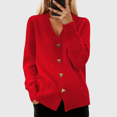 Agnethe™ | Elegant cardiganjakke