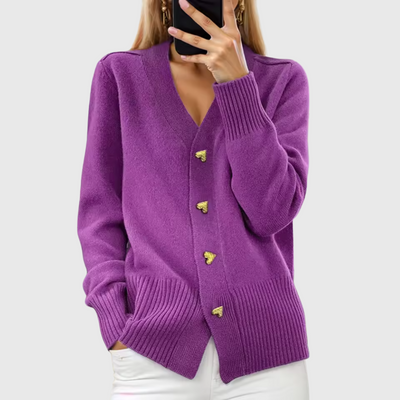 Agnethe™ | Elegant cardiganjakke