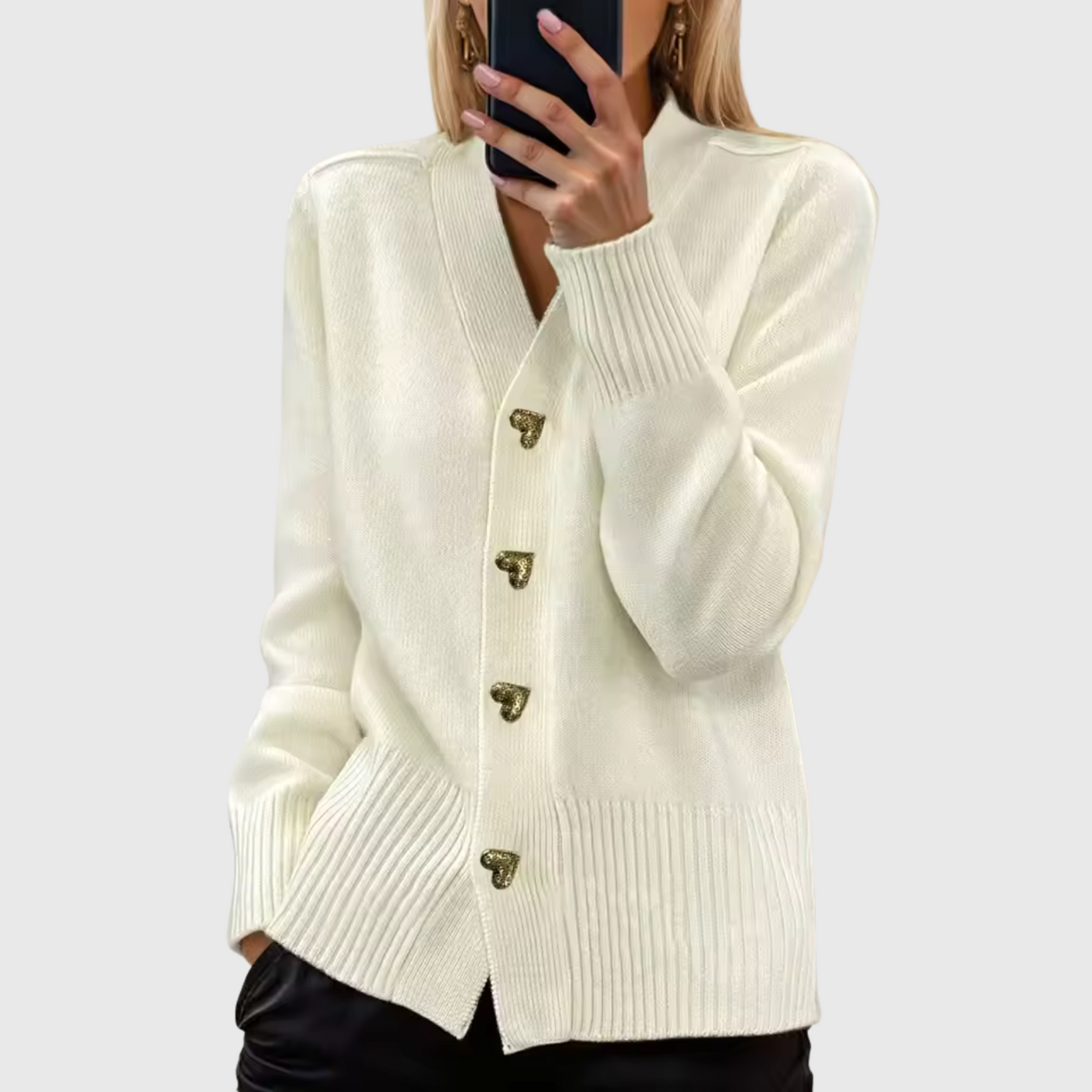 Agnethe™ | Elegant cardiganjakke