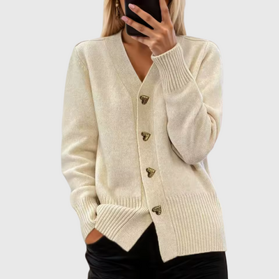 Agnethe™ | Elegant cardiganjakke
