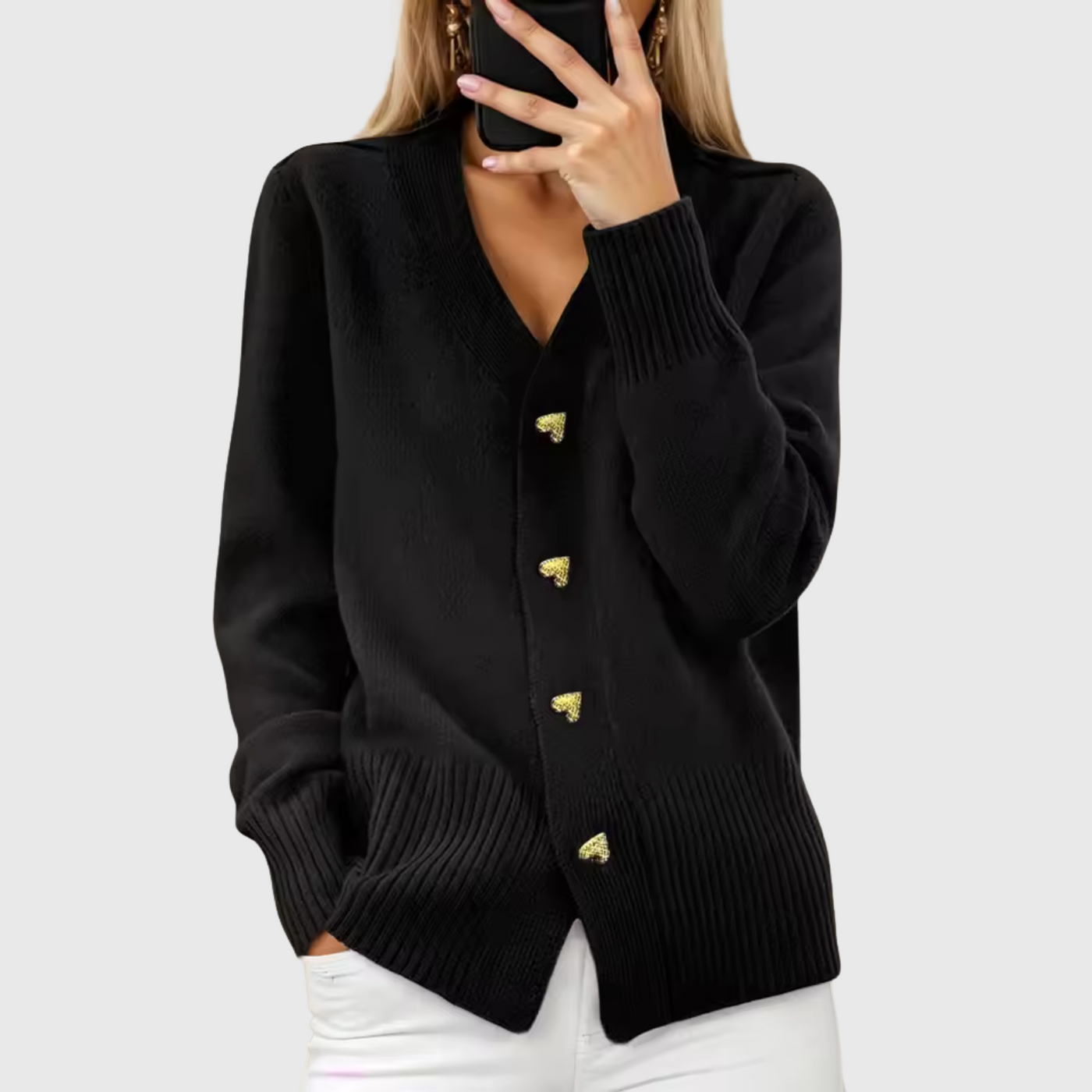 Agnethe™ | Elegant cardiganjakke