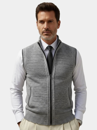 Viretti ™ | Gilet Elegante con Zip Intera
