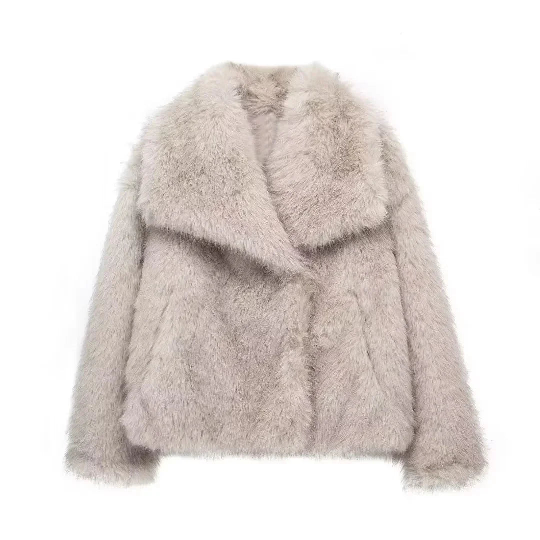 Freya™ | Faux fur jakke