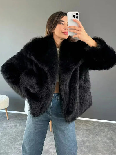 Freya™ | Faux fur jakke