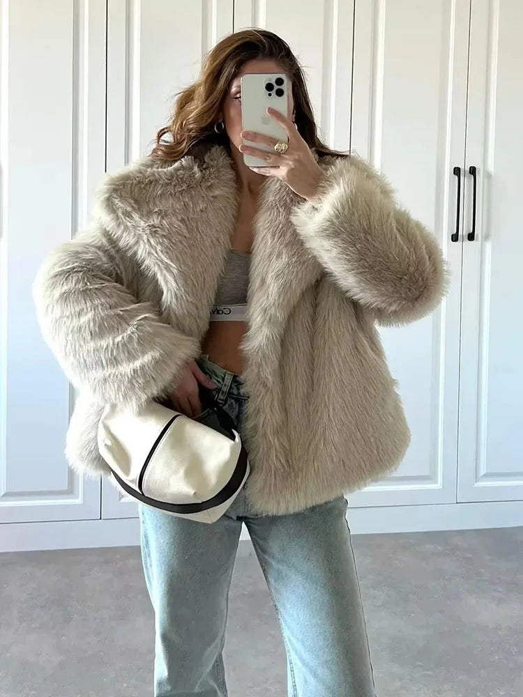 Freya™ | Faux fur jakke