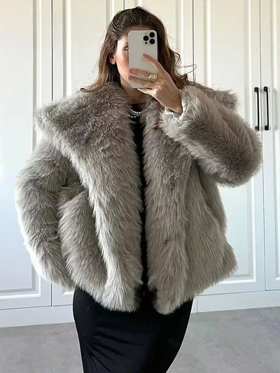 Freya™ | Faux fur jakke