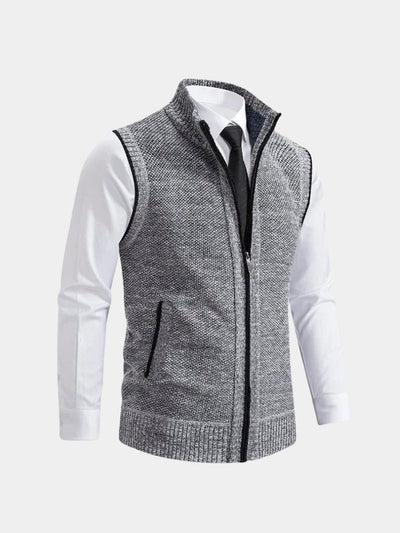 Viretti ™ | Gilet Elegante con Zip Intera