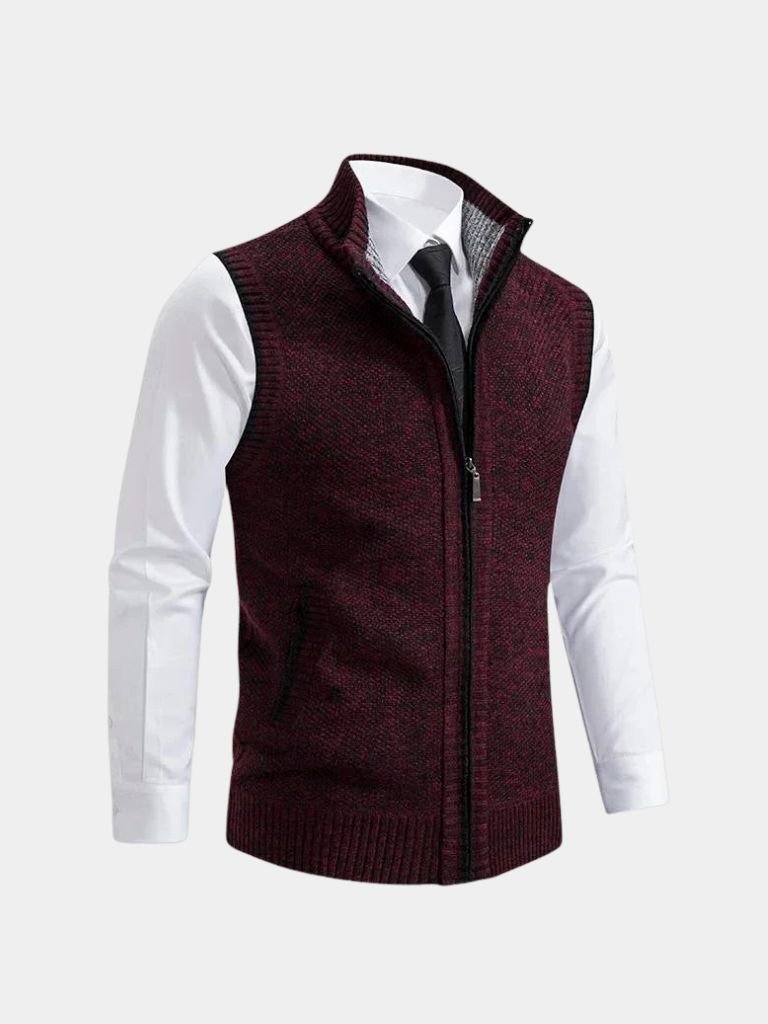 Viretti ™ | Gilet Elegante con Zip Intera