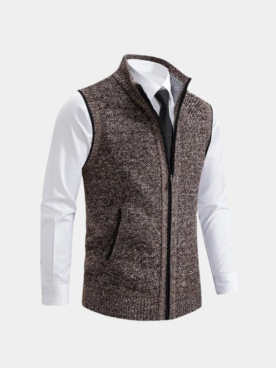 Viretti ™ | Gilet Elegante con Zip Intera